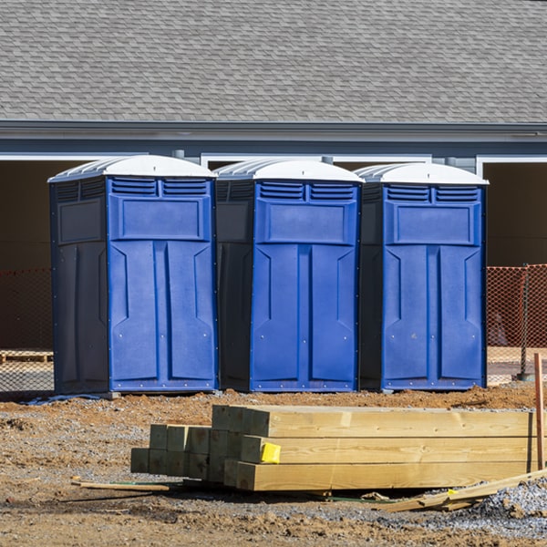 are there any additional fees associated with portable toilet delivery and pickup in Central Valley